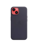 Etui i futerały do telefonów - Etui do iPhone 14 Apple Leather Case - atramentowy - miniaturka - grafika 1