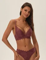 Biustonosze - Biustonosze push-up Oath  - fioletowy 65D - miniaturka - grafika 1