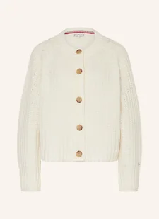 Tommy Hilfiger Kardigan weiss - Swetry damskie - miniaturka - grafika 1