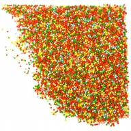 Dodatki do ciast w proszku - Posypka świąteczna cukrowa na tort święta pierniki maczek kolorowy mix 1kg - miniaturka - grafika 1