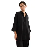 Koszule damskie - Koszula damska lniana Triumph Summer Wear Boyfriend Shirt 01-42 - miniaturka - grafika 1