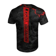 Kimona, stroje i obuwie - Octagon Legion T-Shirt Koszulka Techniczna Marble Camo Red - miniaturka - grafika 1