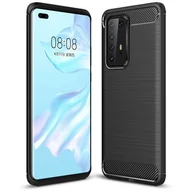 Etui i futerały do telefonów - nemo Etui HUAWEI P40 PRO Pancerne Carbon czarne - miniaturka - grafika 1