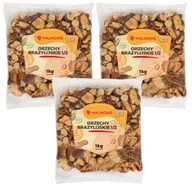 Orzechy i nasiona - Zestaw Orzechy Brazylijskie Połówki 3x1kg - miniaturka - grafika 1