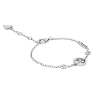 Bransoletki - Bransoletka Guess JUBB05 039JW Srebrny - miniaturka - grafika 1