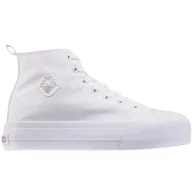 Buty sportowe damskie - Buty Kappa Viska Oc W 243208OC 1010 białe - miniaturka - grafika 1