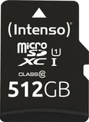 Karty pamięci - Karta Intenso Intenso microSD 512GB UHS-I Perf CL10| Performance Klasa 10 - miniaturka - grafika 1