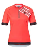 Koszulki i topy damskie - Ziener Damska koszulka rowerowa Naria - rower górski/wyścigowy - oddychająca, szybkoschnąca, elastyczna, z krótkim rękawem, - miniaturka - grafika 1