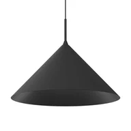 Lampy sufitowe - Lampa zwieszana Capital MLP0952 Milagro stożek do kuchni metalowa czarny - miniaturka - grafika 1