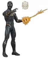 Figurki dla dzieci - Hasbro Marvel Studios Figurka Czarny Spiderman 13 cm F1913 - miniaturka - grafika 1
