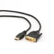 Gembird Kabel do monitora HDMI/DVI-DM (18+1)5 m CC-HDMI-DVI-15