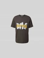 Koszulki męskie - T-shirt o kroju Regular Fit z nadrukiem z logo - miniaturka - grafika 1