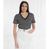 Koszulki i topy damskie - Tommy Hilfiger T-shirt CODY | Slim Fit - miniaturka - grafika 1