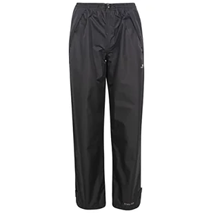 Trespass Trespass Tutula Trousers damskie spodnie wodoszczelne czarny czarny XX-L FABTRAF20002_BLKXXL - Spodnie damskie - miniaturka - grafika 1