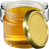 Pojemniki kuchenne - Słoiki Sonka 330ml 10 szt. 82mm + wieczka złote - miniaturka - grafika 1