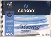 Canson Blok DO AKWARELI MONTVAL FIN 24X32 CM 300G 12 KARTEK SPIRALA 200807161