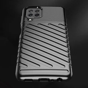 Thunder Case elastyczne pancerne etui pokrowiec Samsung Galaxy A22 4G niebieski - Etui i futerały do telefonów - miniaturka - grafika 6