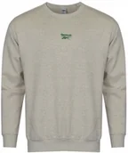 Bluzy męskie - REEBOK - BLUZA MĘSKA CL SV CREW HS7148 SZARA wkładana przez głowę - miniaturka - grafika 1