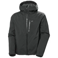 Kurtki narciarskie - Helly Hansen, Kurtka Narciarska, Gravity Jacket, czarny, Rozmiar XXL - miniaturka - grafika 1