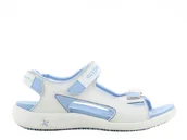 Obuwie robocze - WYGODNE SKÓRZANE SANDAŁY SAFETY JOGGER OLGA, OB, A, ESD, E, SRC, JASNONIEBIESKI - miniaturka - grafika 1