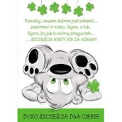 Poradniki hobbystyczne - Karnet Happy B6 + koperta wzór nr 04 - miniaturka - grafika 1