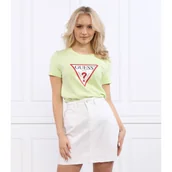 Koszulki i topy damskie - GUESS T-shirt ORIGINAL | Regular Fit - miniaturka - grafika 1