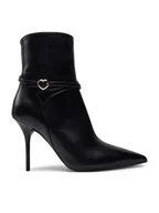 Botki damskie - LOVE MOSCHINO Botki JA21089G0LIA0000 Czarny - miniaturka - grafika 1