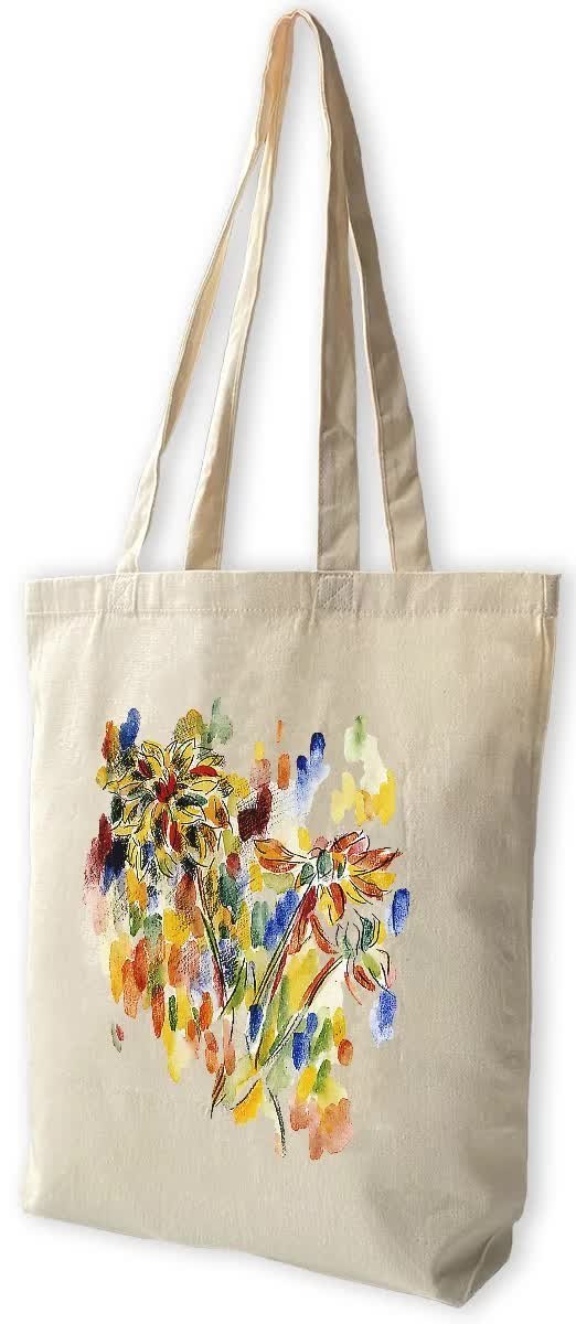 Torba bawełniana Kwiaty Władysław Strzemiński