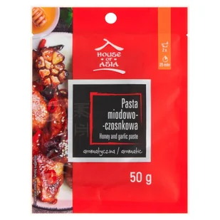 House of Asia pasta miodowo - czosnkowa 50g - Pasty warzywne - miniaturka - grafika 2