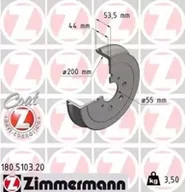 Bębny hamulcowe - Bęben hamulcowy ZIMMERMANN 180510320 424748 CITROEN C1  05 - miniaturka - grafika 1