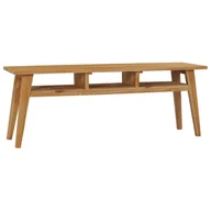 Szafki RTV - vidaXL Szafka pod TV, 120x35x45 cm, lite drewno tekowe - miniaturka - grafika 1