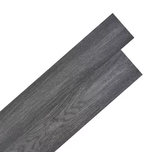 shumee Samoprzylepne panele z PVC 5,21 m 2 mm czarno białe - Panele podłogowe - miniaturka - grafika 1