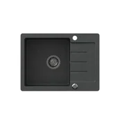 Zlewozmywaki - STEINER Zlewozmywak JOHNNY 116 czarny HCQJ6040CZK - miniaturka - grafika 1