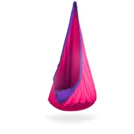 Fotele ogrodowe wiszące - Hamak Hamaka.eu Závěsná houpačka pro děti Kolor: różowy - miniaturka - grafika 1