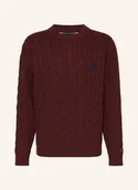 Swetry dla chłopców - Tommy Hilfiger Sweter rot - TOMMY HILFIGER - miniaturka - grafika 1