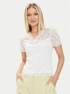 Morgan Bluzka 241-DOULI Écru Regular Fit - Bluzki damskie - miniaturka - grafika 1