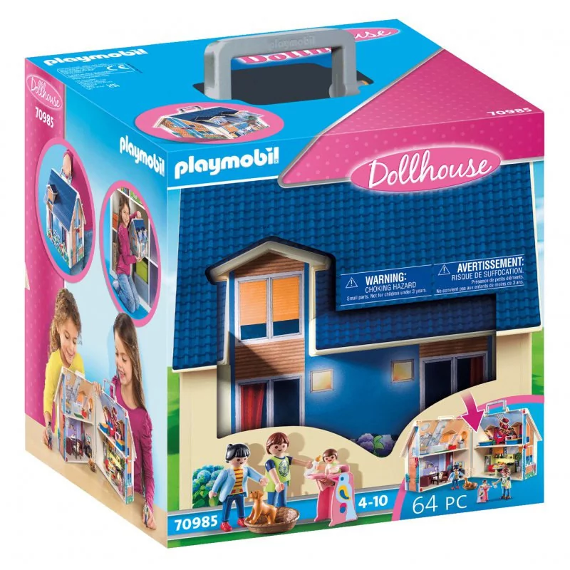 Playmobil Dom dla lalek - Take Along Dollhouse 70985