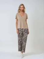 Piżamy damskie - Momenti Per Me Piżama Chocomisu S Beżowy - miniaturka - grafika 1