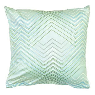 Poszewka bawełniana jersey exclusive 40x40 2427 zielona zygzak - Poszewki na poduszki Poszewka bawełniana jersey exclusive 40x40 2427 zielona zygzak - Poszewki na poduszki - miniaturka - grafika 1