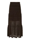 Spódnice - ONLY Spódnica maxi Luna 15353206 Brązowy Regular Fit - miniaturka - grafika 1