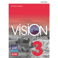 Książki do nauki języka angielskiego - Vision 3 Workbook + online practice OXFORD - miniaturka - grafika 1