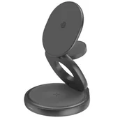 Ładowarki do telefonów - Ładowarka indukcyjna ENERGEA Bazic GoMag Gyre 15W Szary - miniaturka - grafika 1