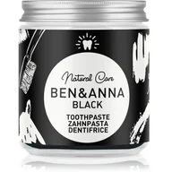 Pasty do zębów - Ben&Anna Ben&Anna Natural Toothpaste naturalna wybielająca pasta do zębów Black 100ml - miniaturka - grafika 1