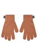 Rękawiczki - Roxy Rękawiczki Damskie Tropical Snow ERJHN03257 Brązowy - miniaturka - grafika 1