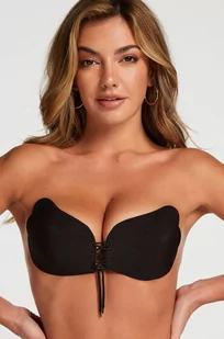 Hunkemöller Biustonosz push-up ze skrzydełkami Czarny - Akcesoria do bielizny - miniaturka - grafika 1