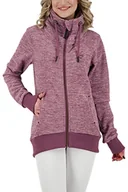 Kurtki damskie - ALIFE AND KICKIN VivianAK F Polarowa kurtka damska z polaru, kurtka przejściowa, kurtka, Mulberry Melange, L - miniaturka - grafika 1