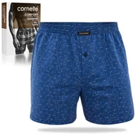 Majtki męskie - Cornette Bokserki Luźne Męskie Comfort Bawełniane 1 sztuka 002/320 Roz. M - miniaturka - grafika 1
