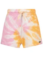 Spodenki damskie - Vingino Szorty dresowe w kolorze jasnoróżowo-żółto-białym - miniaturka - grafika 1