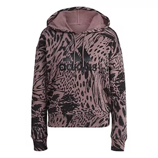 adidas Damska bluza z kapturem W Fi GFX Q3 HD, rozmiar XXS, ok., XXS - Bluzy damskie - miniaturka - grafika 1