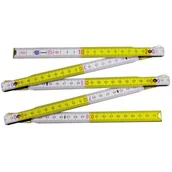 Poziomice, łaty, miary - Proline Profix Miara drewniana składana 2m 13011 - miniaturka - grafika 1